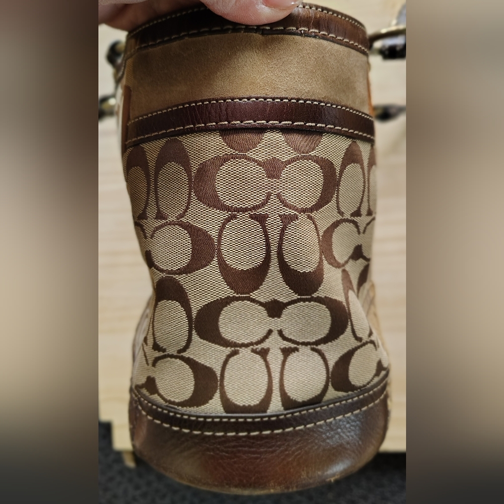 2008 Coach Patchwork Tote in Brown Tones - Picture 4 of 14